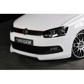 Ajout de pare-chocs avant "Rieger Tuning" pour VOLKSWAGEN POLO 6 (6R) GTI