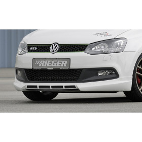 Ajout de pare-chocs avant "Rieger Tuning" pour VOLKSWAGEN POLO 6 (6R) GTI