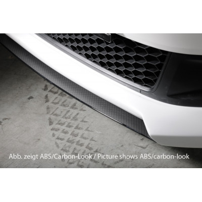 Lame pour ajout de pare-chocs avant "noir" "Rieger Tuning" pour VOLKSWAGEN POLO 6 (6R) GTI