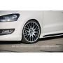 Bas de caisse gauche "noir" "Rieger Tuning" pour VOLKSWAGEN POLO 6 (6R) GTI
