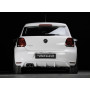 Diffuseur de pare-chocs arrière "Carbon look" "Rieger Tuning" pour VOLKSWAGEN POLO 6 (6R) GTI