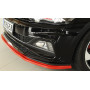 Lame de pare-chocs avant "noir" "Rieger Tuning" pour VOLKSWAGEN POLO GTI (AW)