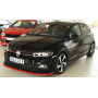 Lame de pare-chocs avant "noir" "Rieger Tuning" pour VOLKSWAGEN POLO GTI (AW)