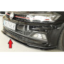 Lame de pare-chocs avant "noir brillant" "Rieger Tuning" pour VOLKSWAGEN POLO R-Line (AW)