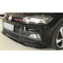 Lame de pare-chocs avant "noir brillant" "Rieger Tuning" pour VOLKSWAGEN POLO R-Line (AW)