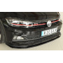 Lame de pare-chocs avant "noir brillant" "Rieger Tuning" pour VOLKSWAGEN POLO R-Line (AW)