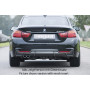Diffuseur de pare-chocs arrière "Carbon-look" "Rieger Tuning" pour BMW SERIE 4 (F32/F33)