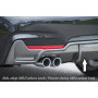 Diffuseur de pare-chocs arrière "Noir brillant" "Rieger Tuning" pour BMW SERIE 4 (F32/F33)