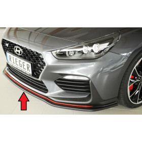 Lame de pare-chocs avant "noir" "Rieger Tuning" pour HYUNDAI I30