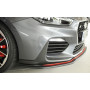 Lame de pare-chocs avant "noir" "Rieger Tuning" pour HYUNDAI I30