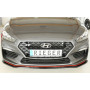 Lame de pare-chocs avant "noir brillant" "Rieger Tuning" pour HYUNDAI I30