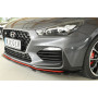 Lame de pare-chocs avant "noir brillant" "Rieger Tuning" pour HYUNDAI I30