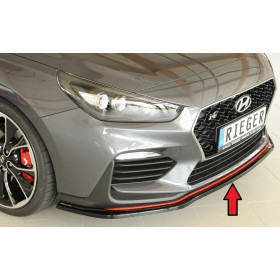 Lame de pare-chocs avant "noir brillant" "Rieger Tuning" pour HYUNDAI I30