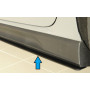 Lame de bas de caisse gauche "noir" "Rieger Tuning" pour HYUNDAI I30