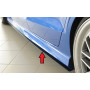 Lame de bas de caisse gauche "noir" "Rieger Tuning" pour AUDI A3 (8V)