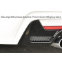 Diffuseur de pare-chocs arrière "Noir" "Rieger Tuning" pour BMW SERIE 4 (F32/F33)