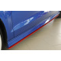 Lame de bas de caisse gauche "noir" "Rieger Tuning" pour AUDI A3 (8V)