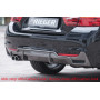 Diffuseur de pare-chocs arrière "Noir brillant" "Rieger Tuning" pour BMW SERIE 4 (F32/F33)
