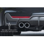 Diffuseur de pare-chocs arrière "Noir brillant" "Rieger Tuning" pour BMW SERIE 4 (F36)