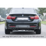 Diffuseur de pare-chocs arrière "Noir brillant" "Rieger Tuning" pour BMW SERIE 4 (F32/F33)