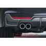 Diffuseur de pare-chocs arrière "Noir brillant" "Rieger Tuning" pour BMW SERIE 4 (F32/F33)