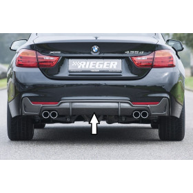 Diffuseur de pare-chocs arrière "Carbon-look" "Rieger Tuning" pour BMW SERIE 4 (F32/F33)