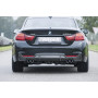 Diffuseur de pare-chocs arrière "Carbon-look" "Rieger Tuning" pour BMW SERIE 4 (F32/F33)