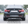 Diffuseur de pare-chocs arrière "Noir brillant" "Rieger Tuning" pour BMW SERIE 4 (F32/F33)