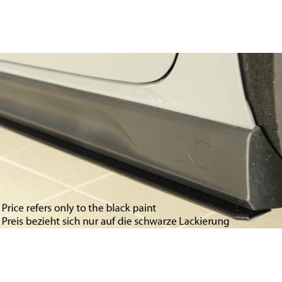 Option peinture (noir brillant RAL 9005) "Rieger Tuning" pour HYUNDAI I30