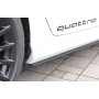 Lame de bas de caisse gauche "noir" "Rieger Tuning" pour AUDI S3 (8V)