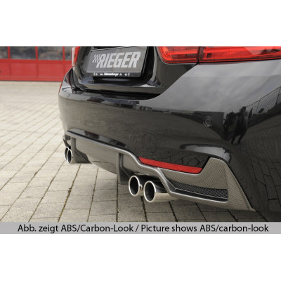 Diffuseur Pare-chocs Arrière Pour BMW Série 4 F32/F33 2014-2020 – Noir Mat Ou Brillant, Version M Sport