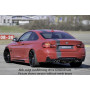 Diffuseur de pare-chocs arrière "Noir brillant" "Rieger Tuning" pour BMW SERIE 4 (435i/440i-F32/F33)