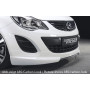 Lame pour ajout de pare-chocs avant "noir" "Rieger Tuning" pour OPEL CORSA D