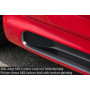 Bas de caisse gauche "Carbon look" "Rieger Tuning" pour OPEL CORSA D