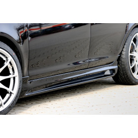 Bas de caisse gauche "Carbon look" "Rieger Tuning" pour OPEL CORSA D