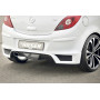 Diffuseur de pare-chocs arrière "noir" "Rieger Tuning" pour OPEL CORSA D