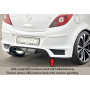 Diffuseur de pare-chocs arrière "noir" "Rieger Tuning" pour OPEL CORSA D