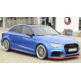 Lame de bas de caisse gauche "noir" "Rieger Tuning" pour AUDI S3 (8V)