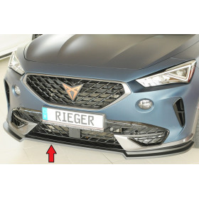 Lame de pare-chocs avant "noir" "Rieger Tuning" pour SEAT CUPRA FORMENTOR (KM)