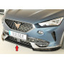 Lame de pare-chocs avant "noir brillant" "Rieger Tuning" pour SEAT CUPRA FORMENTOR (KM)
