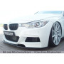 Lame de pare-chocs avant "noir" "Rieger Tuning" pour BMW SERIE 3 (F30/F31)