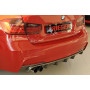 Diffuseur de pare-chocs arrière "Carbon-look" "Rieger Tuning" pour BMW SERIE 3 (F30/F31)
