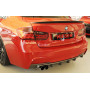 Diffuseur de pare-chocs arrière "Carbon-look" "Rieger Tuning" pour BMW SERIE 3 (F30/F31)