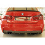Diffuseur de pare-chocs arrière "Carbon-look" "Rieger Tuning" pour BMW SERIE 3 (F30/F31)