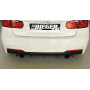 Diffuseur de pare-chocs arrière "Noir" "Rieger Tuning" pour BMW SERIE 3 (F30/F31)