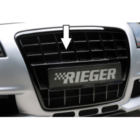 Grille de calandre pour pare-chocs avant "noir brillant" "Rieger Tuning" pour AUDI A3 (8P)
