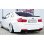Diffuseur de pare-chocs arrière "Noir brillant" "Rieger Tuning" pour BMW SERIE 3 (F30/F31)