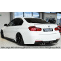 Diffuseur de pare-chocs arrière "Carbon-look" "Rieger Tuning" pour BMW SERIE 3 (F30/F31)