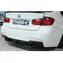 Diffuseur de pare-chocs arrière "Noir brillant" "Rieger Tuning" pour BMW SERIE 3 (F30/F31)