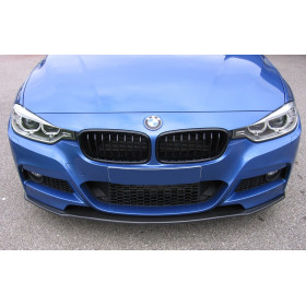 Lame de pare-chocs avant "Carbone véritable" "Rieger Tuning" pour BMW SERIE 3 (F30/F31)